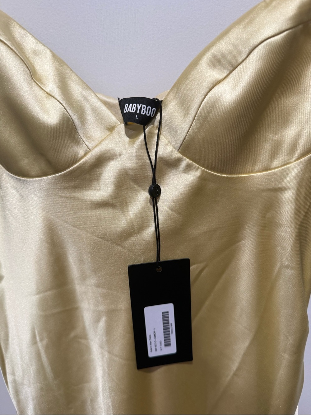 NWT Babyboo Asterin Maxi Dress - Lemon - Size L